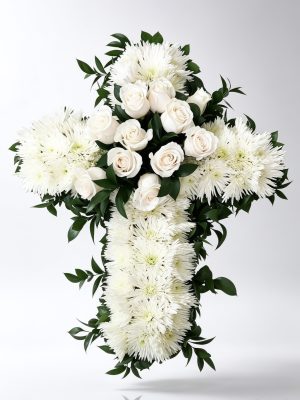 Funerario- Arreglo fúnebre cielo