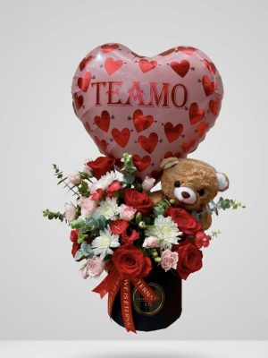 Amor-aniversario-Arreglo rosas
