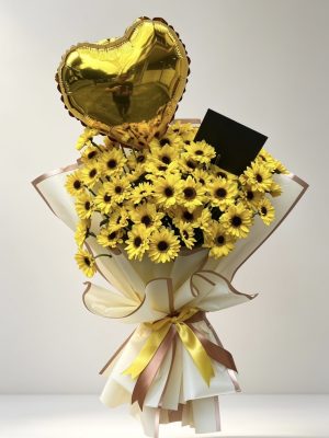 Dia de Las Flores Amarillas - Buchón de Mini Girasoles