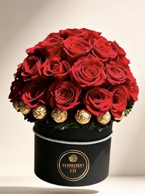 Amor-aniversario-Box flower