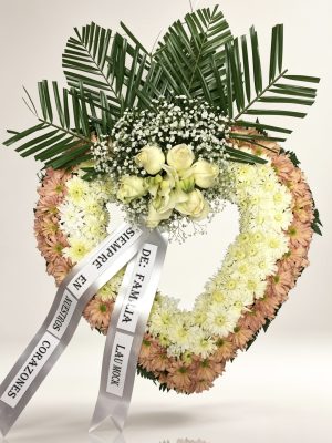 Funerario-Arreglo fúnebre condolencia