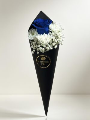 Caballero-Box especial de una rosa decorada