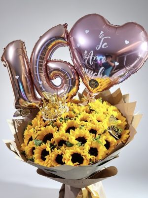 Cumpleaños - Buchón de Girasoles