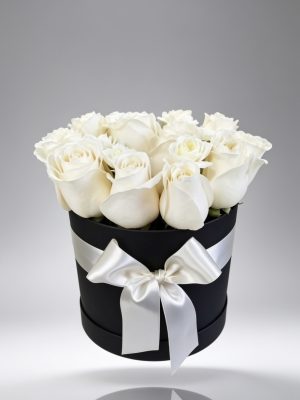 Funerario- Box  de Rosas Blancas