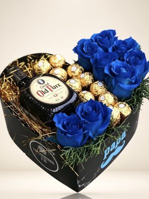 Dia del padre-Caja corazon papa