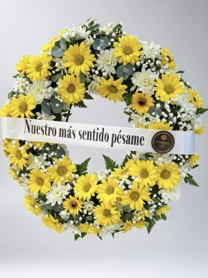 Funerario-Arreglo Lamentamos Tu Partida