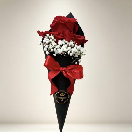 Amor-aniversario-Cono Floral A10