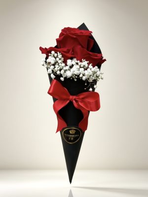 Amor-aniversario-Cono Floral A10